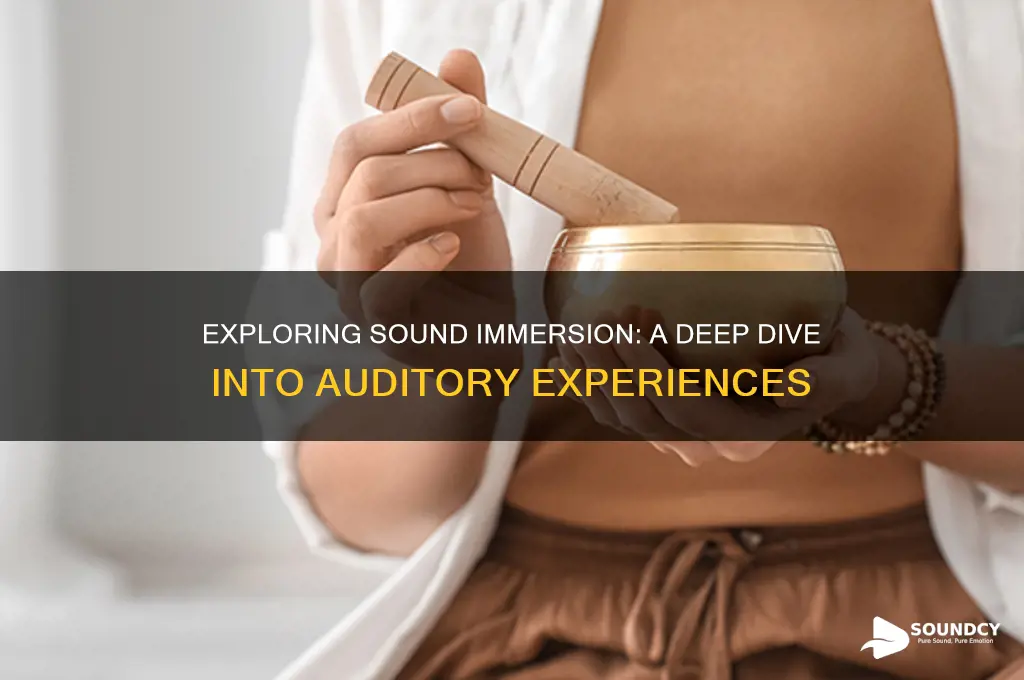 what is a sound immersion
