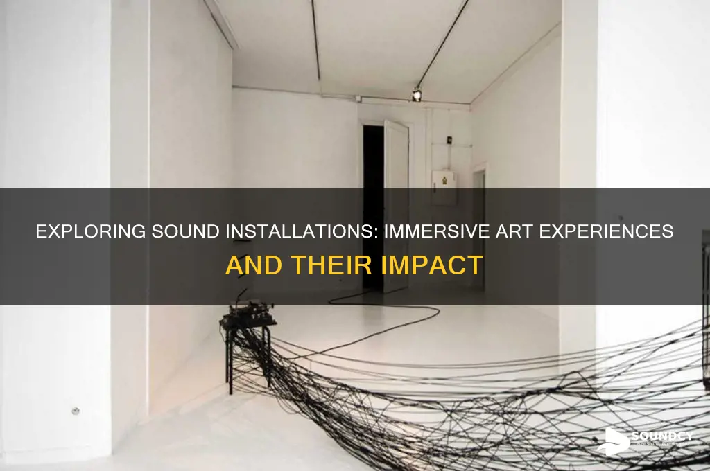 what is a sound installation