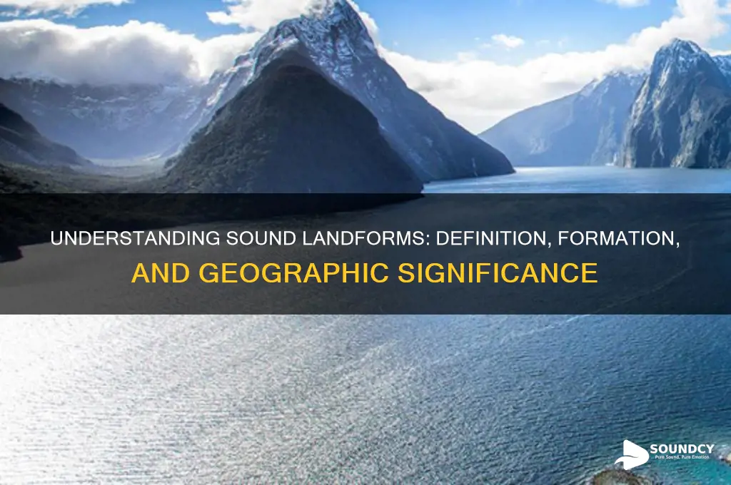 what is a sound landform