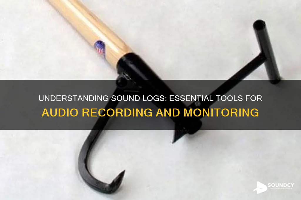 what is a sound log
