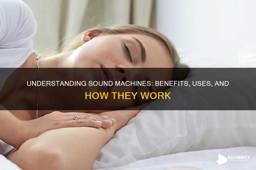 what is a sound machine