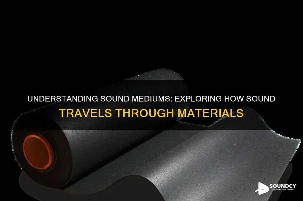 what is a sound medium