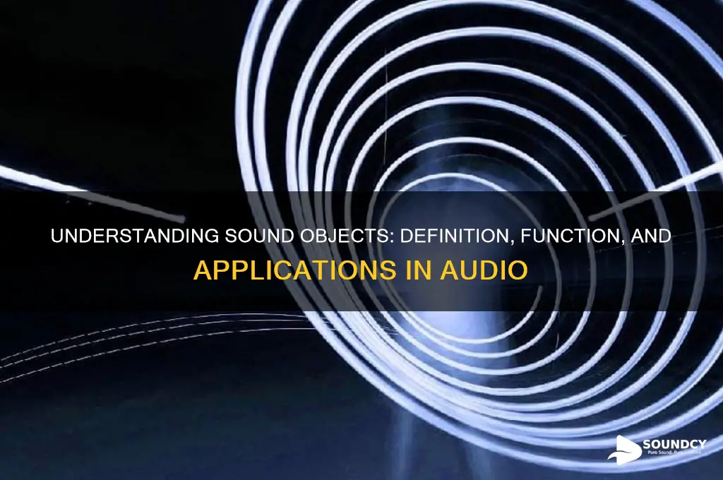 what is a sound object