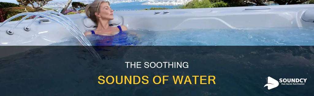 what is a sound of water