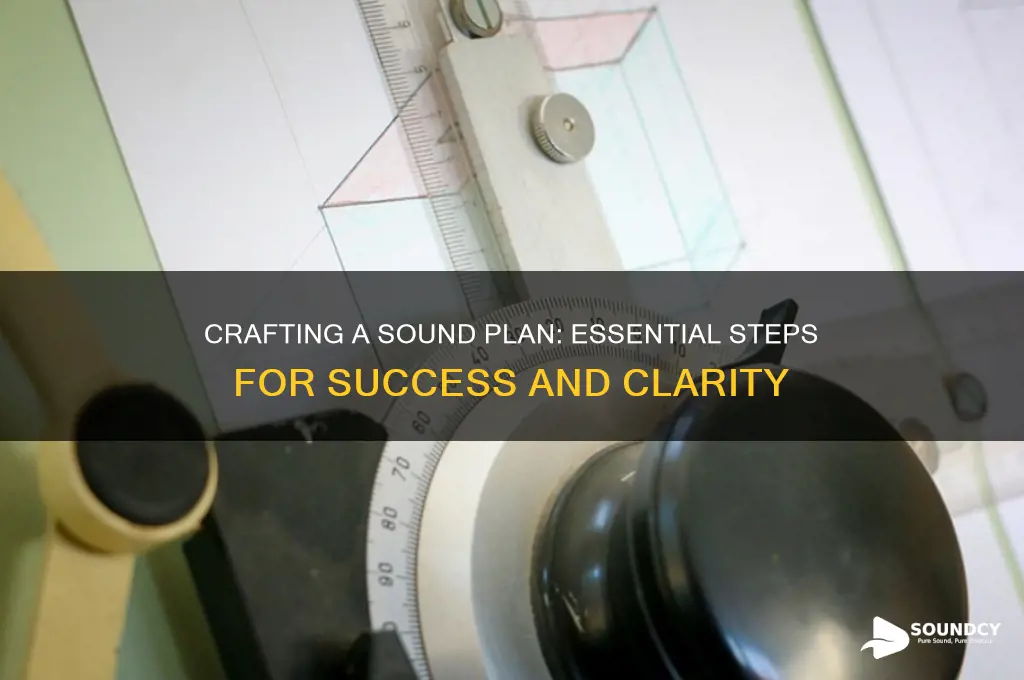 what is a sound plan