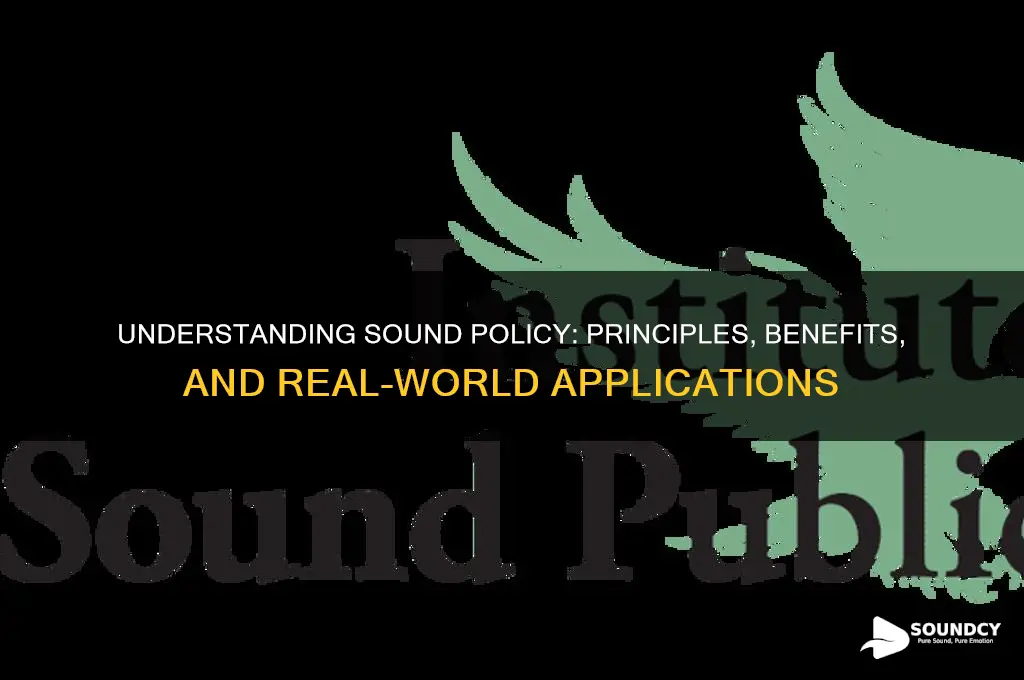 what is a sound policy