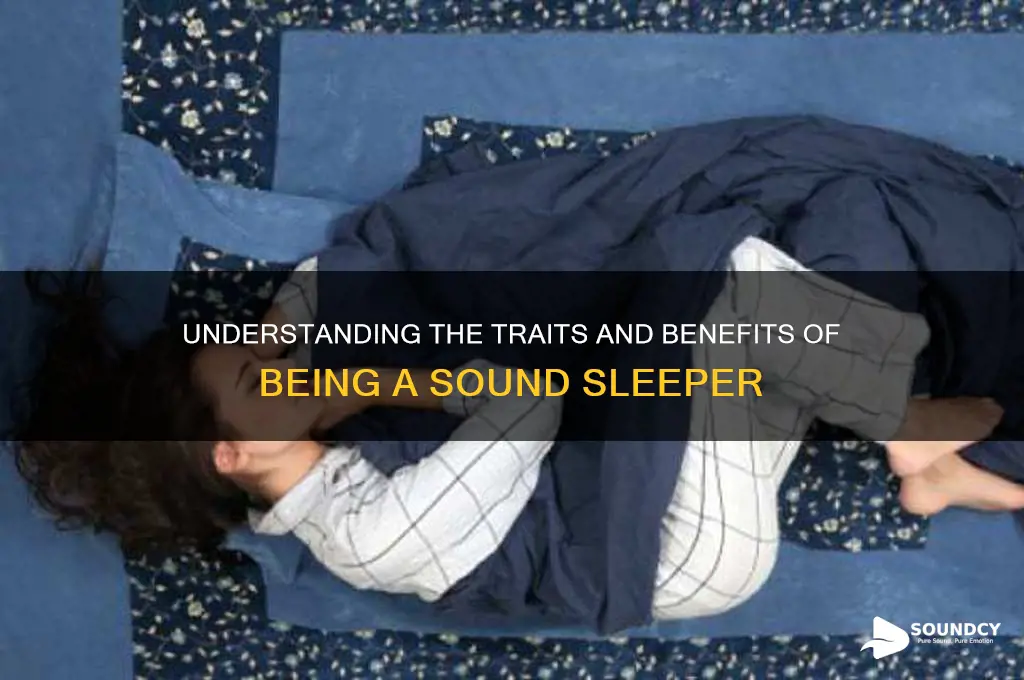 what is a sound sleeper