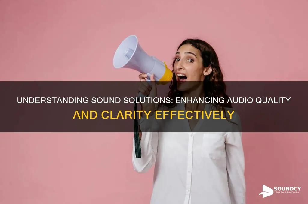 what is a sound solution