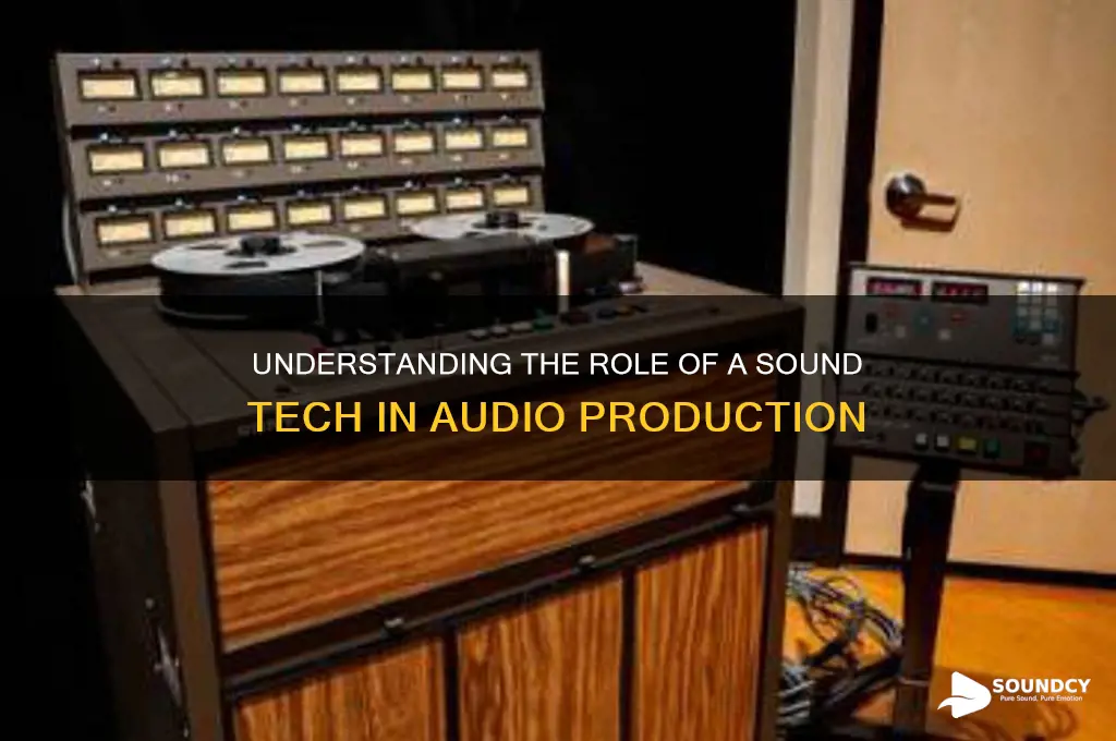 what is a sound tech