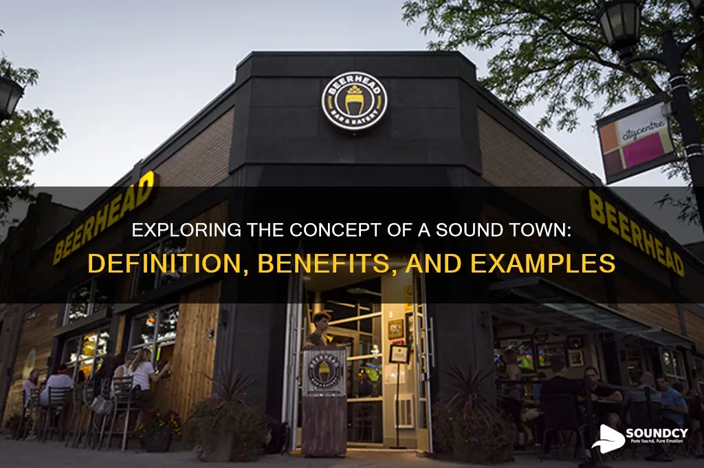 what is a sound town