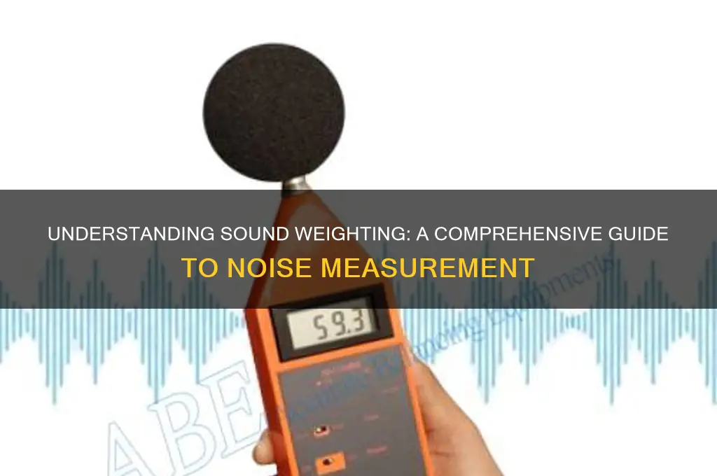 what is a sound weighting