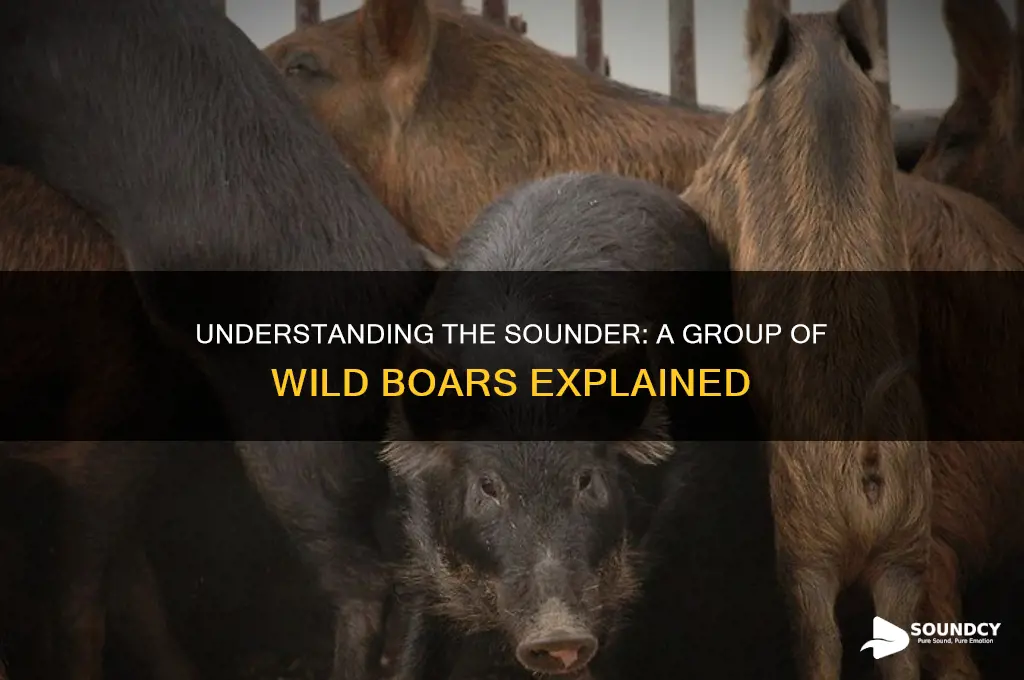 what is a sounder animal