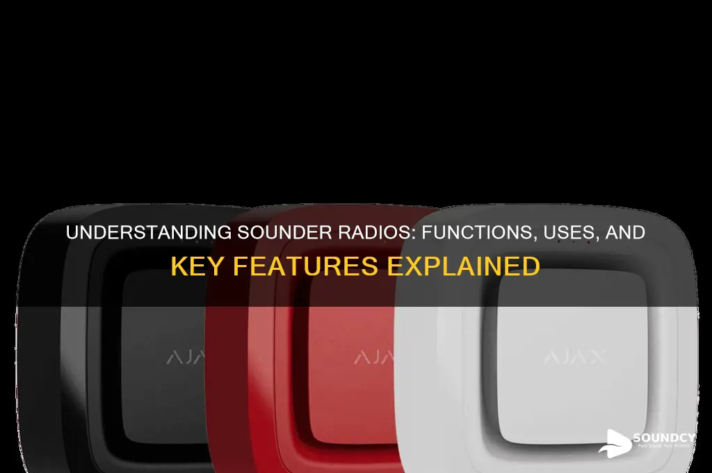 what is a sounder radio