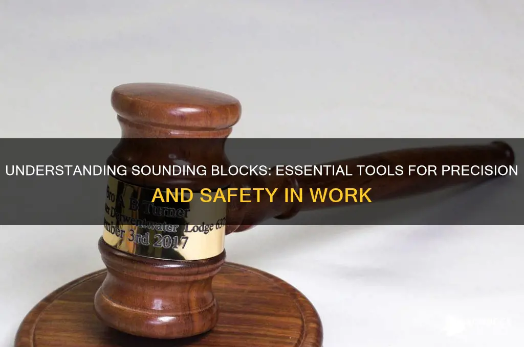 what is a sounding block