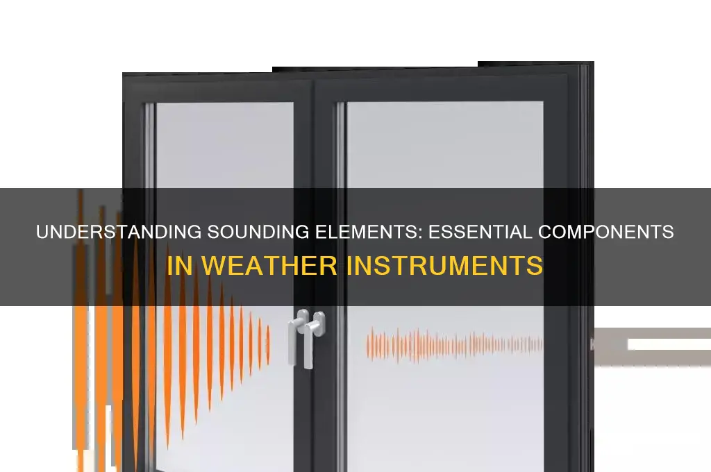 what is a sounding element