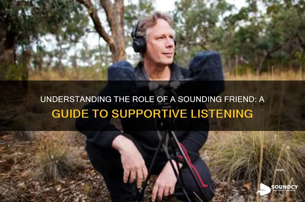 what is a sounding friend