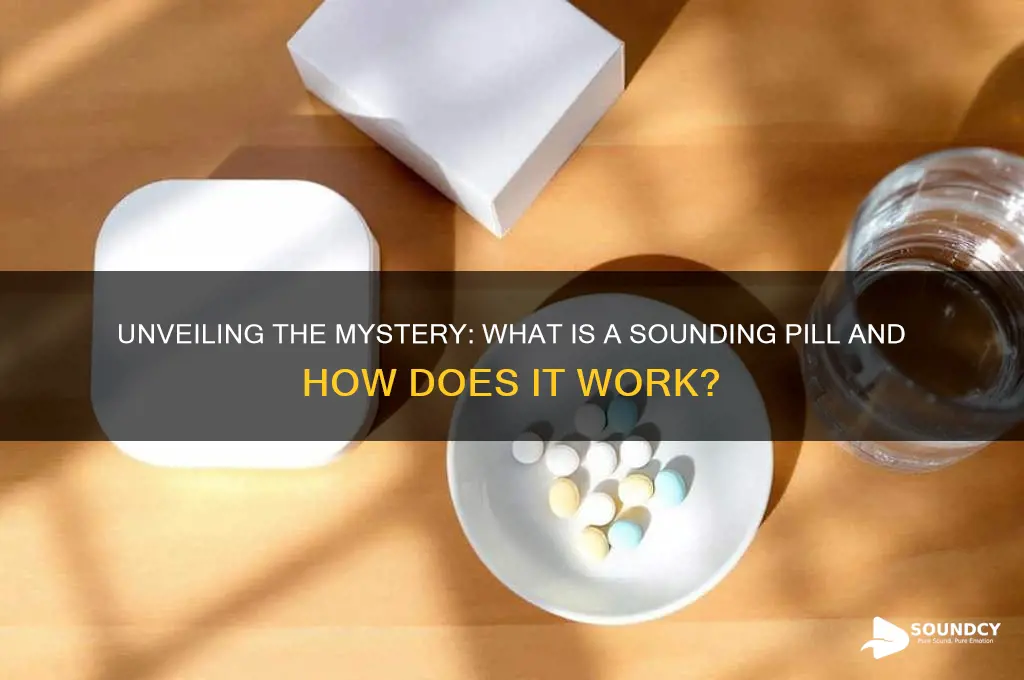 what is a sounding pill
