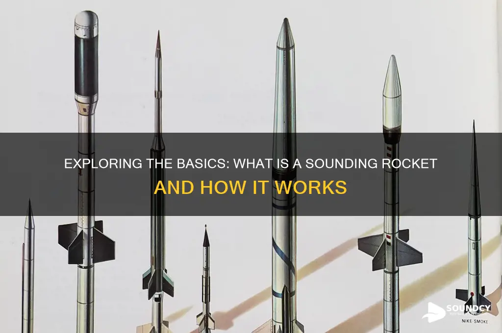 what is a sounding rocket