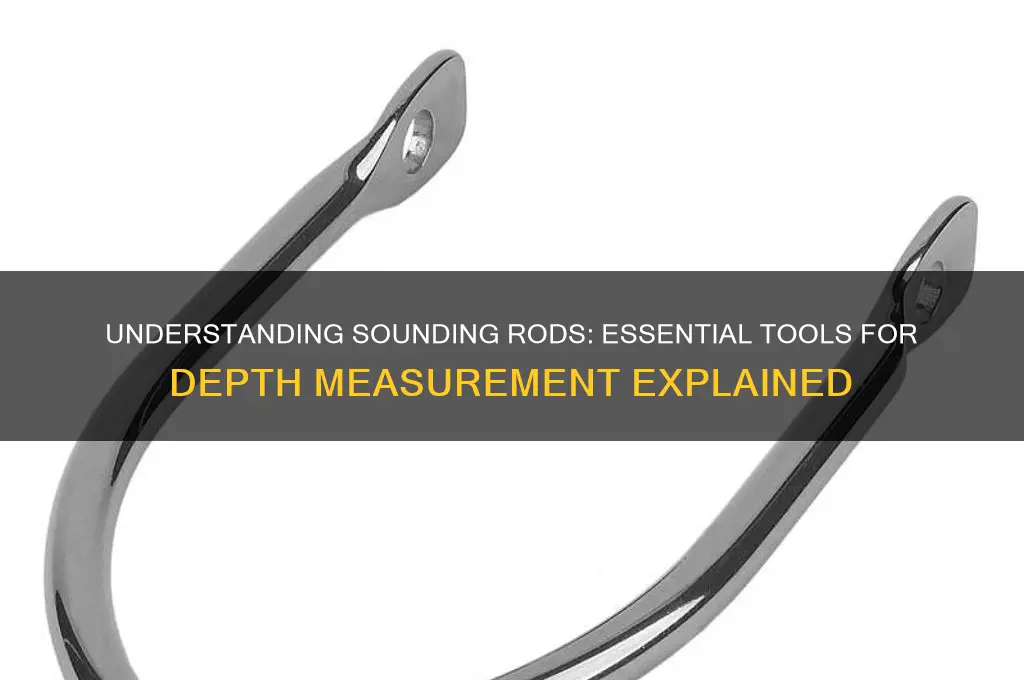 what is a sounding rod
