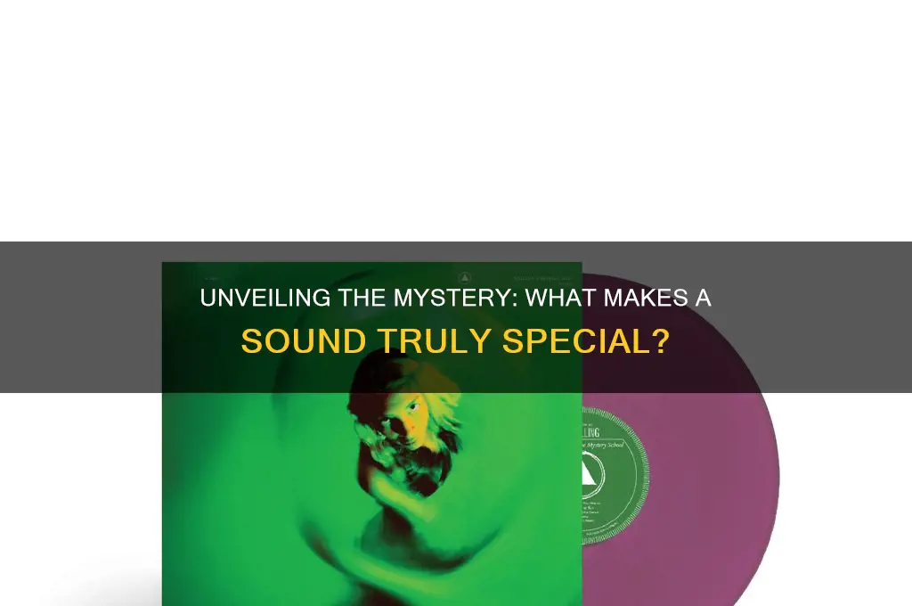 what is a special sound