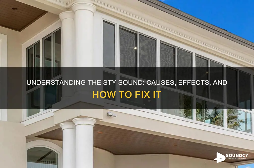 what is a sty sound