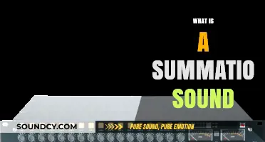 Understanding Summation Sound: Definition, Creation, and Applications in Audio
