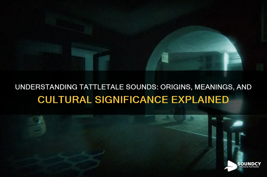 what is a tattletale sound