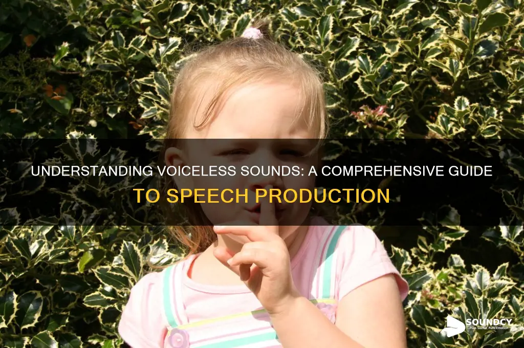 what is a voiceless sound