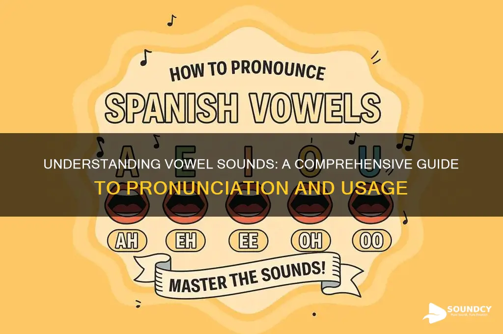 what is a vowel sounds