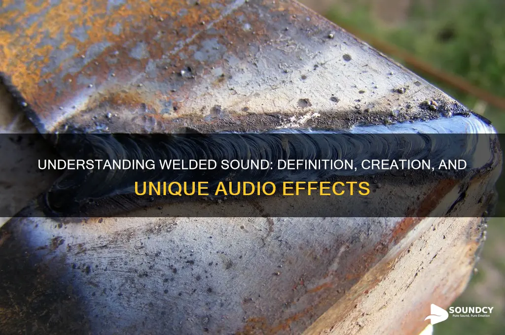 what is a welded sound