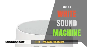 Sound Machines: White Noise, Better Sleep