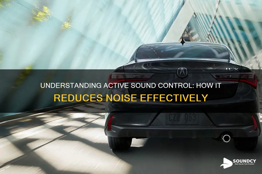 what is active sound control