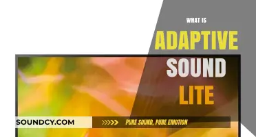 Understanding Adaptive Sound Lite: Enhancing Audio Experience for Modern Devices