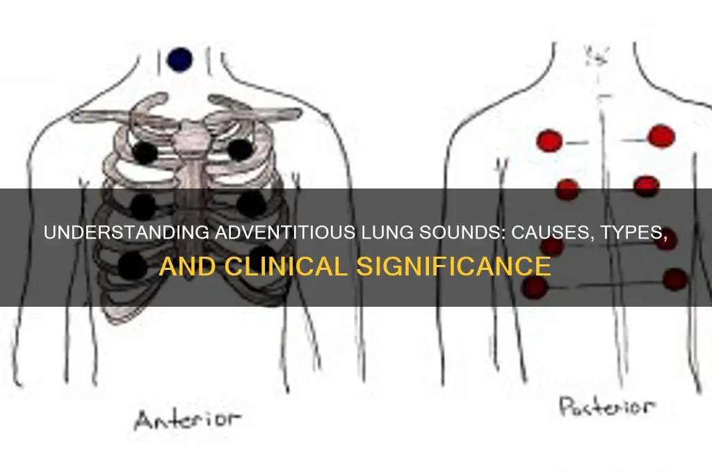 what is adventitious lung sounds