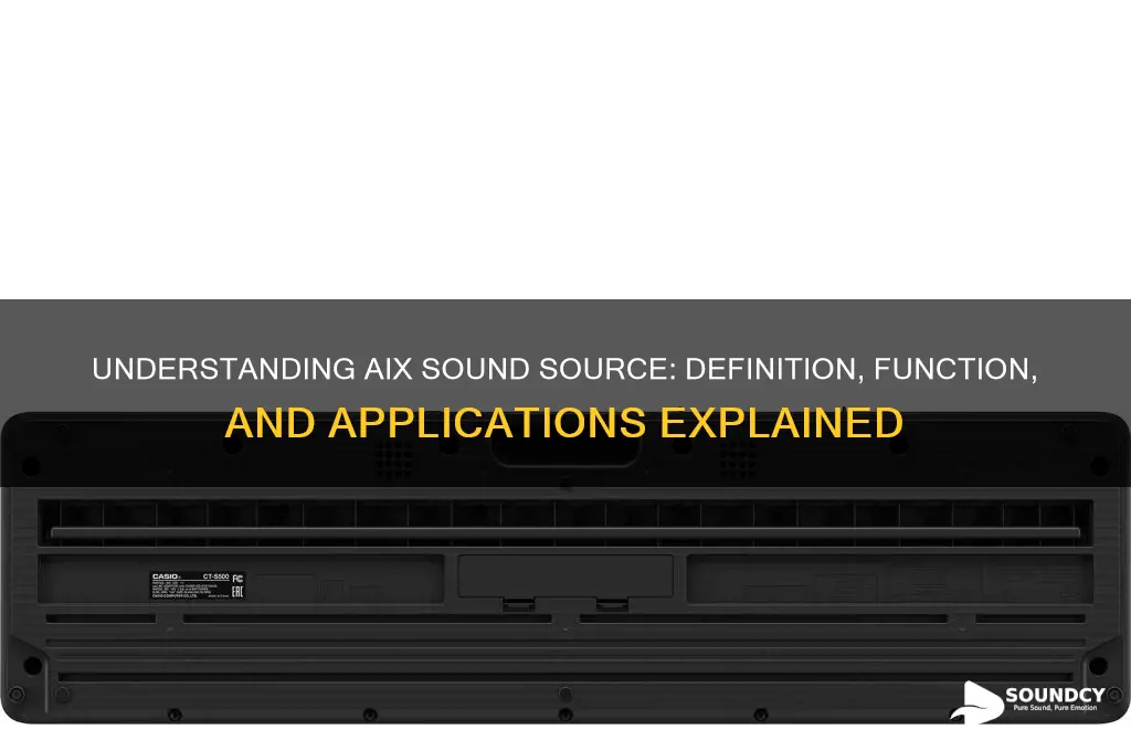 what is aix sound source