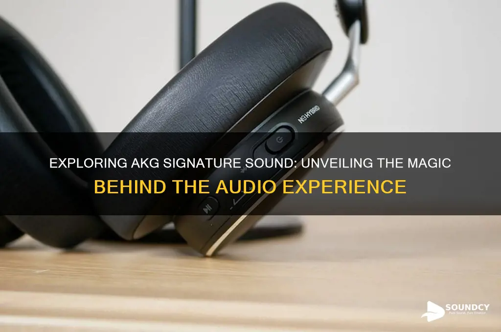 what is akg signature sound