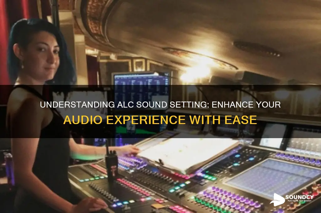 what is alc sound setting