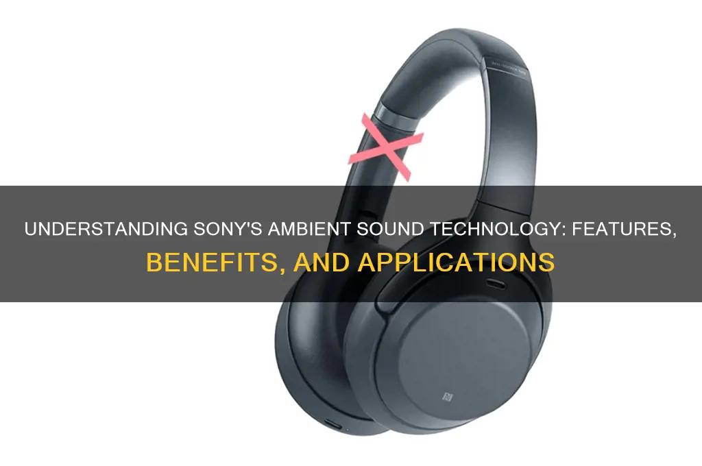 what is ambient sound sony