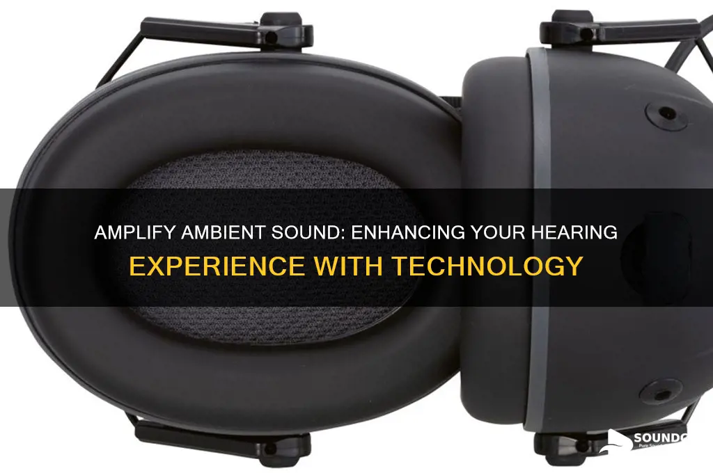 what is amplify ambient sound