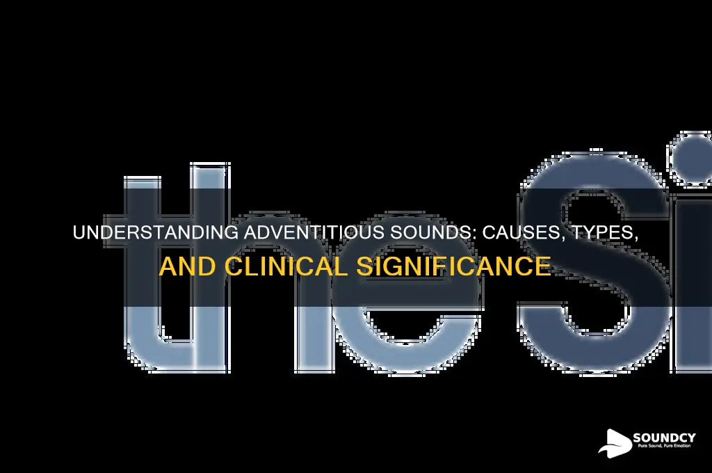 what is an adventitious sounds