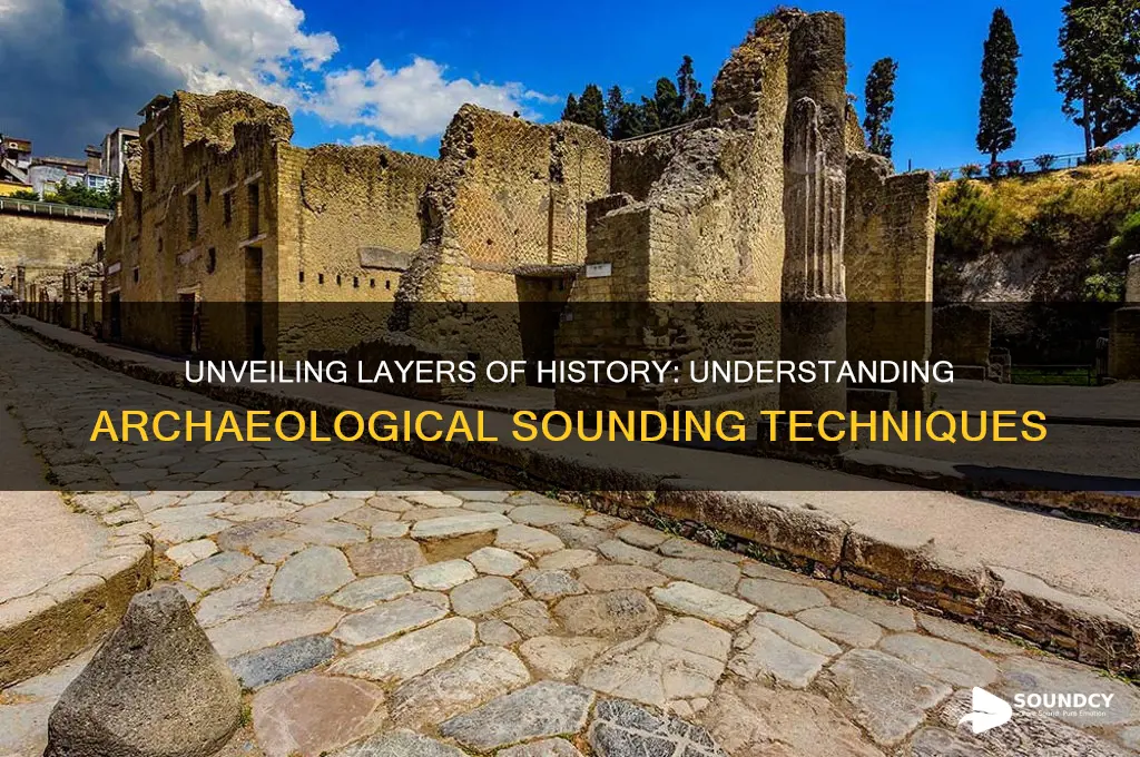 what is an archaeological sounding
