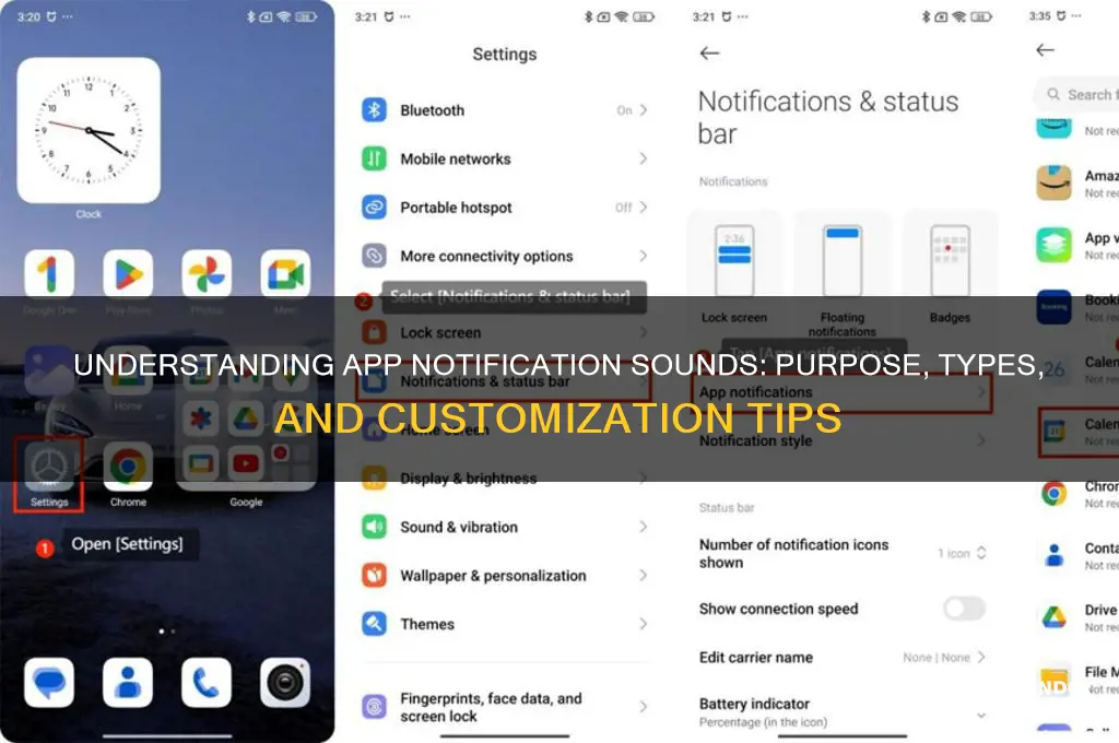 what is app notification sound