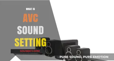 Understanding AVC Sound Setting: Enhance Your Audio Experience with This Guide