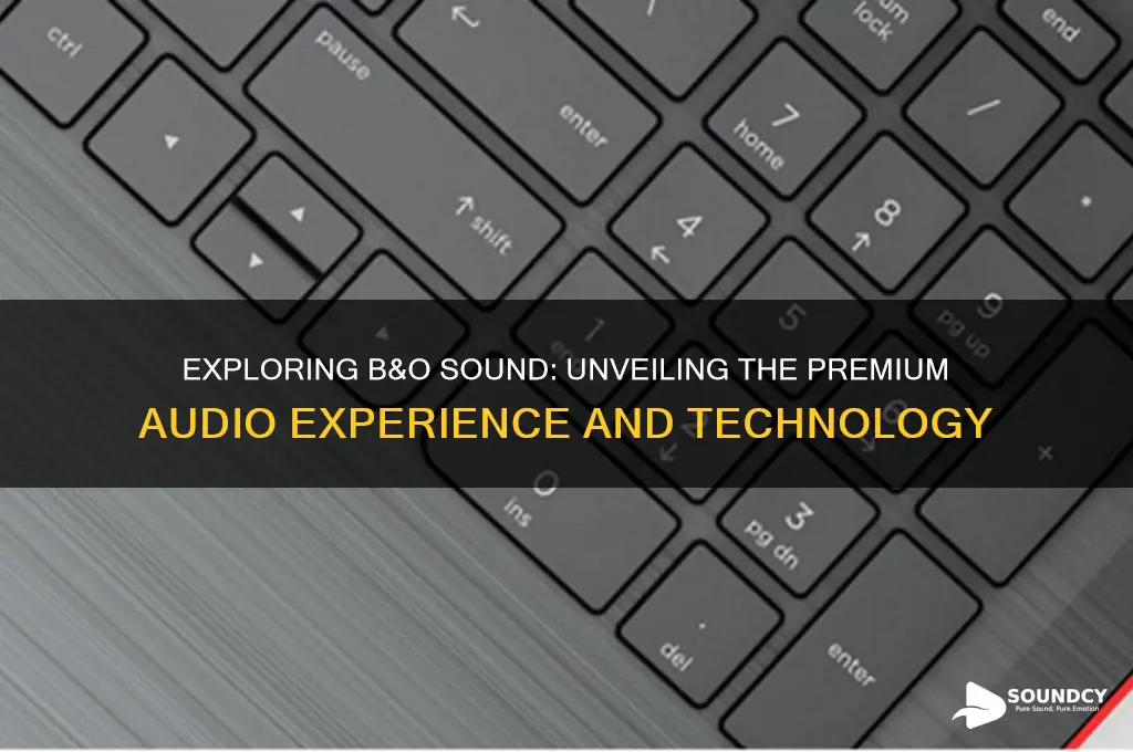 what is b & o sound