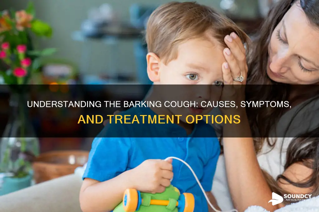 what is barking cough sound