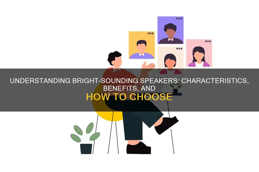 what is bright sounding speakers