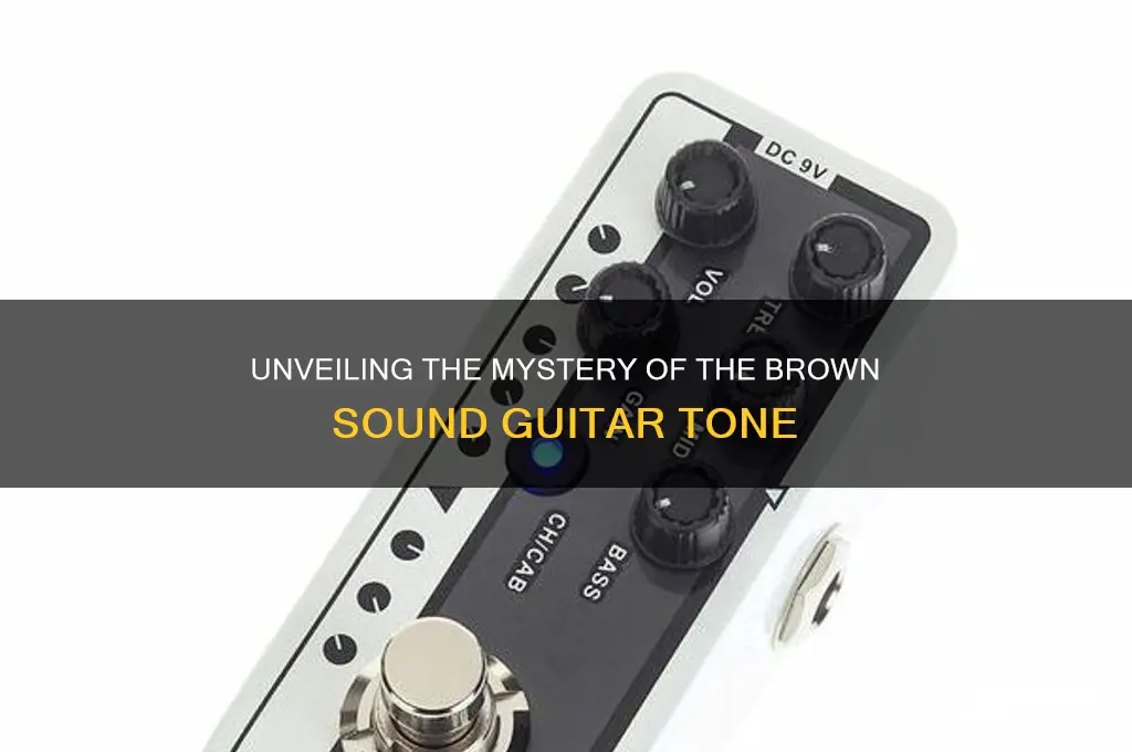 what is brown sound guitar