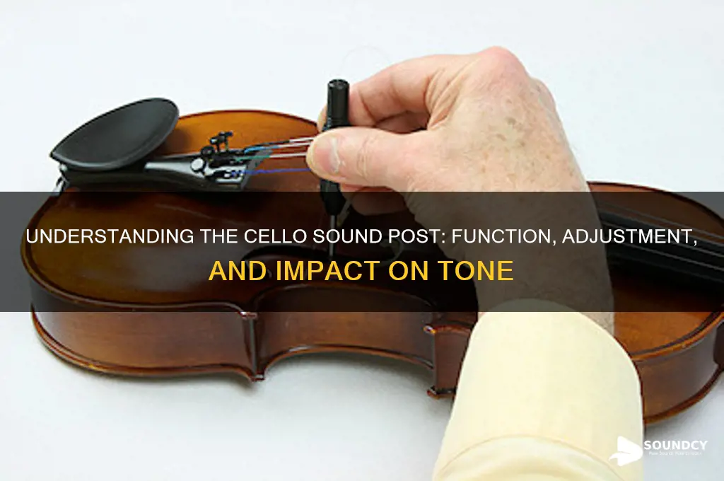 what is cello sound post