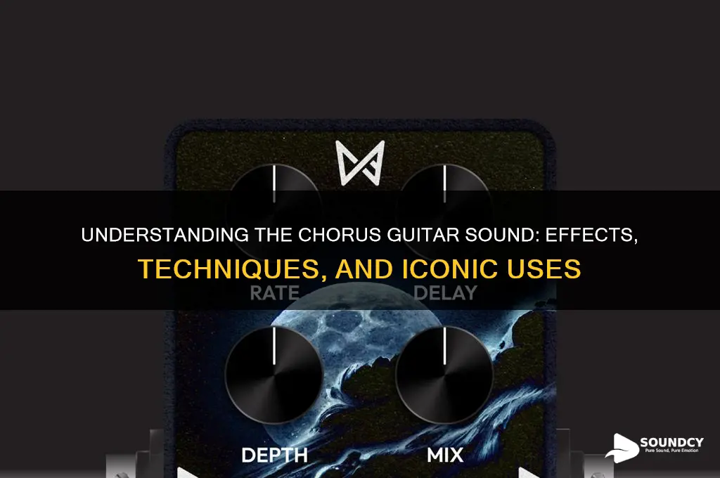 what is chorus guitar sound