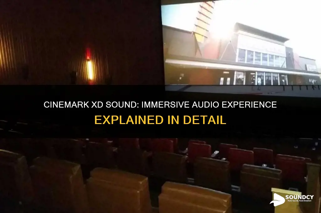 what is cinemark xd sound